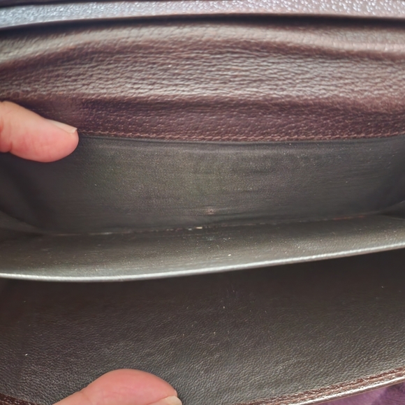 Gucci GG Monogram Womens Brown Canvas Long Bi-fold Wallet - Picture 12 of 16